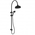 Lillian Twin Shower Matte Black